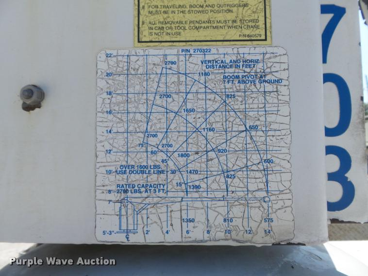 image for item DB6439 Turner Body 60.52.1T.FFSD utility bed with crane