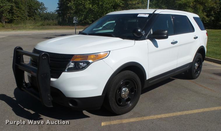 image for item DB7393 2013 Ford Explorer Police SUV