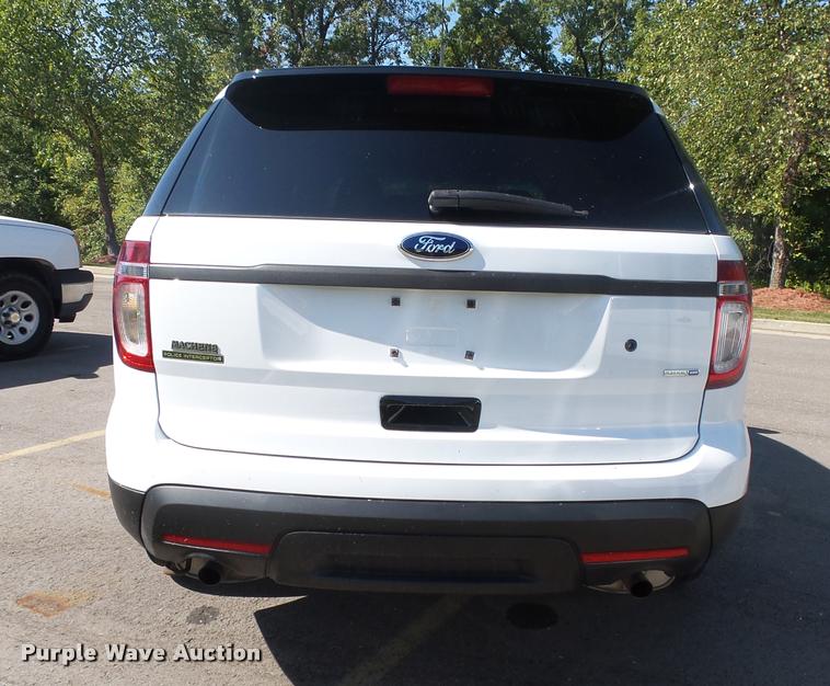 image for item DB7393 2013 Ford Explorer Police SUV
