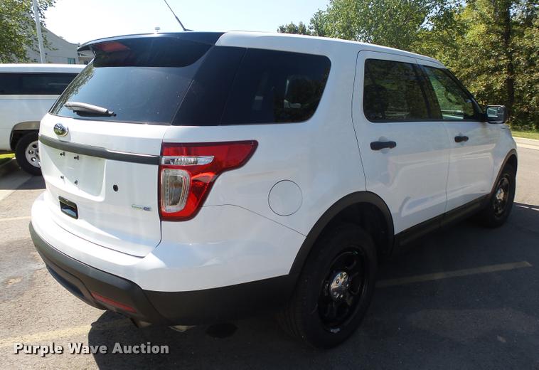 image for item DB7393 2013 Ford Explorer Police SUV