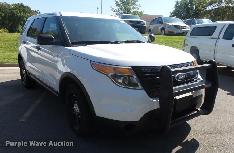 image for item DB7393 2013 Ford Explorer Police SUV