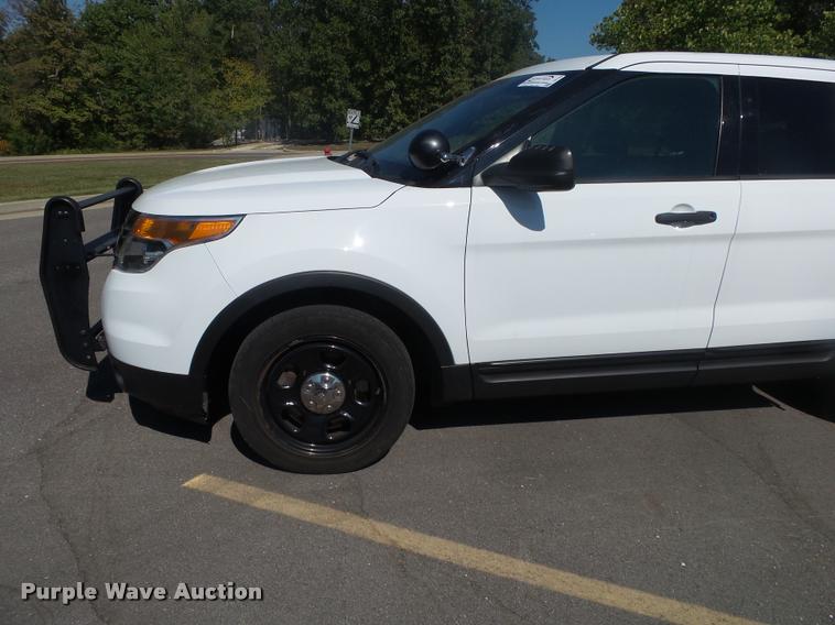 image for item DB7393 2013 Ford Explorer Police SUV