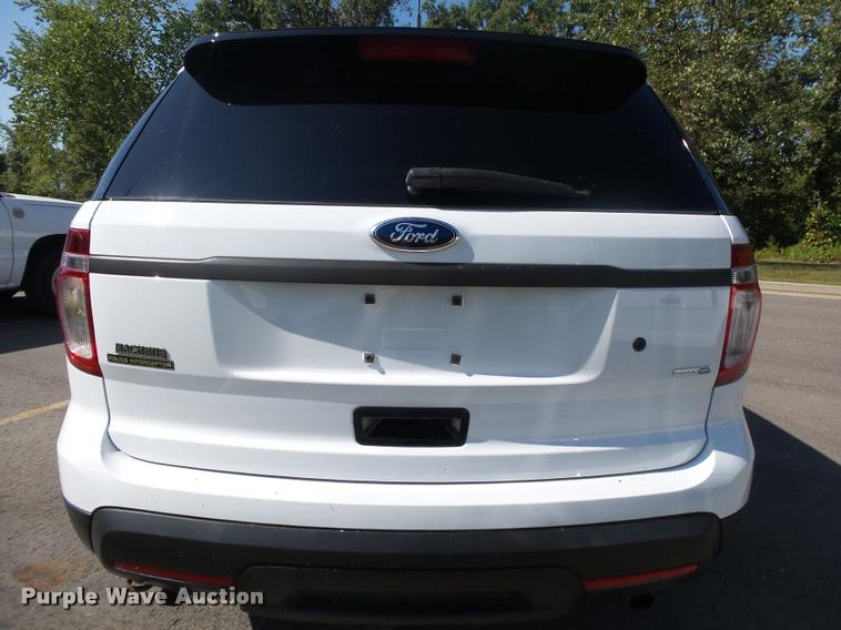 image for item DB7393 2013 Ford Explorer Police SUV