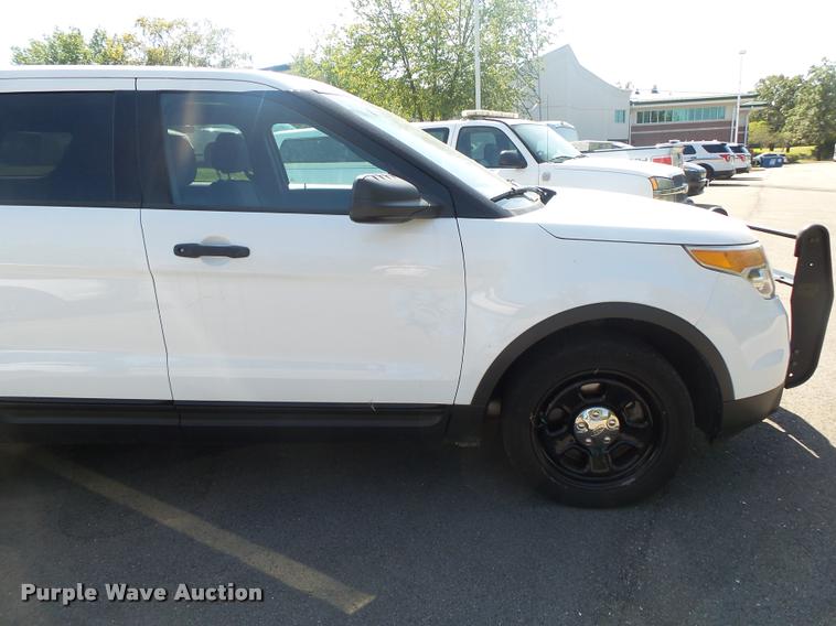 image for item DB7393 2013 Ford Explorer Police SUV