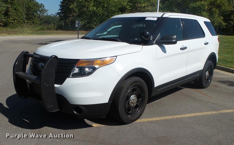 image for item DB7394 2013 Ford Explorer Police SUV