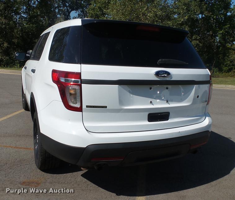 image for item DB7394 2013 Ford Explorer Police SUV