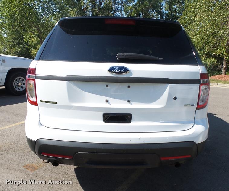image for item DB7394 2013 Ford Explorer Police SUV