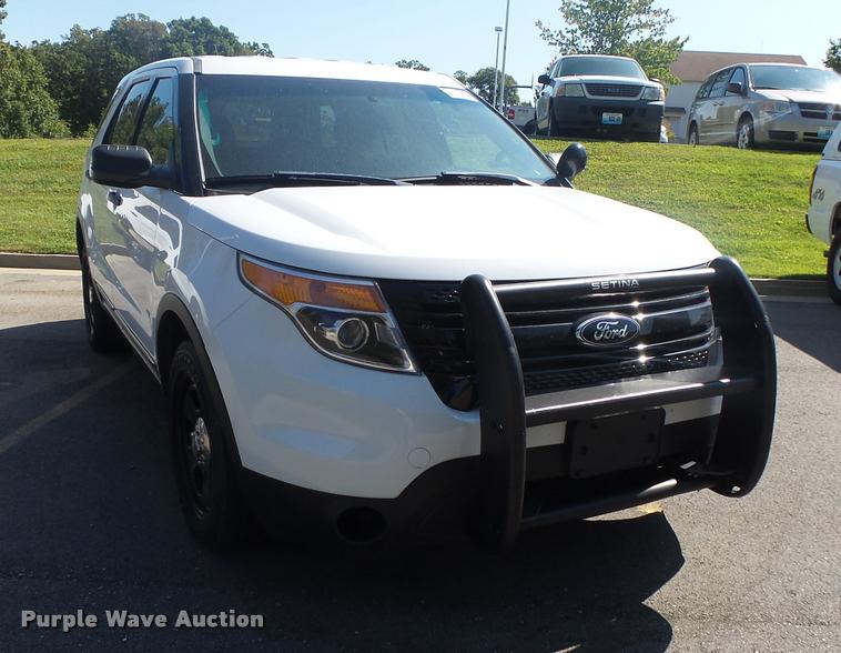 image for item DB7394 2013 Ford Explorer Police SUV