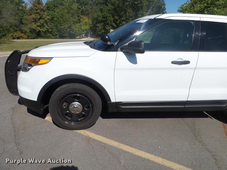 image for item DB7394 2013 Ford Explorer Police SUV