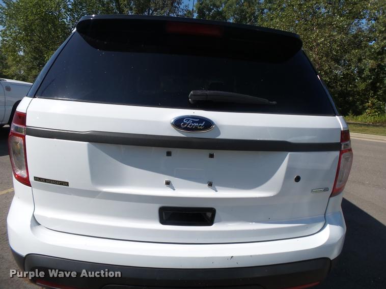 image for item DB7394 2013 Ford Explorer Police SUV