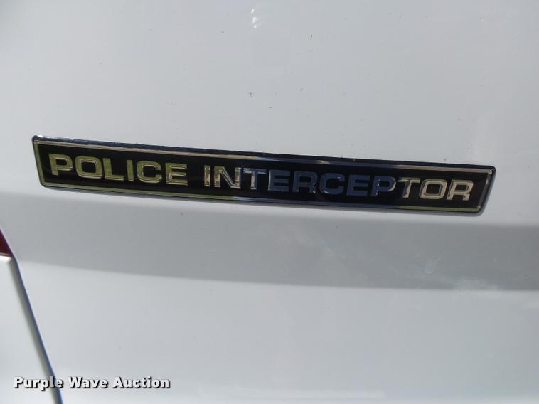 image for item DB7394 2013 Ford Explorer Police SUV