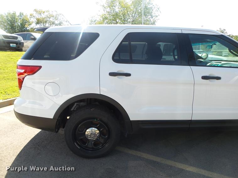 image for item DB7394 2013 Ford Explorer Police SUV