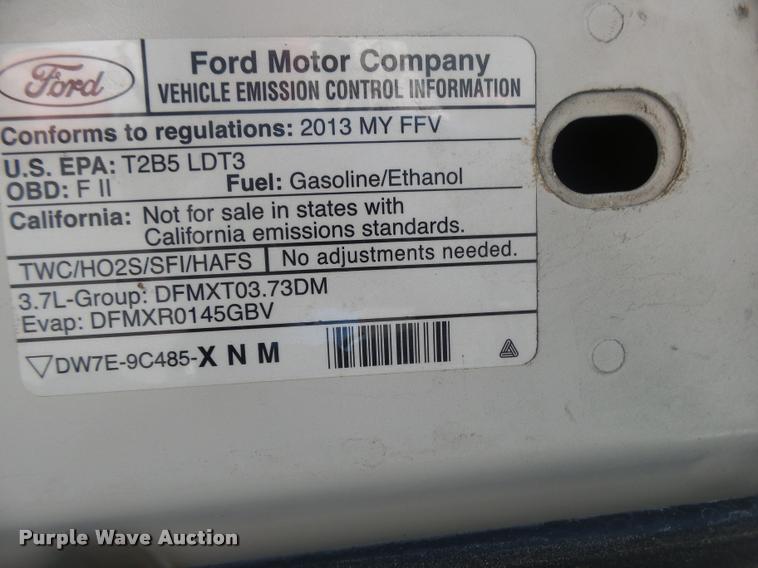 image for item DB7394 2013 Ford Explorer Police SUV