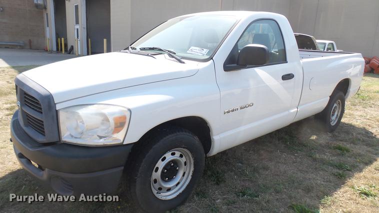 image for item DC1753 2007 Dodge Ram 1500 pickup truck