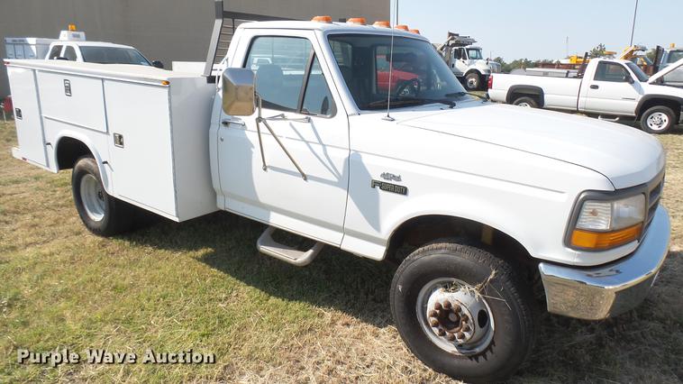 image for item DC1759 1994 Ford F450 Super Duty XL utility truck