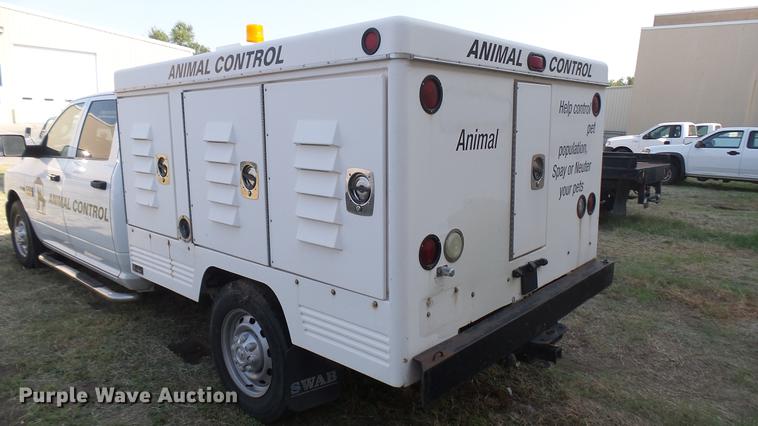 image for item DC1760 2011 Dodge Ram 2500HD Crew Cab animal control pickup truck