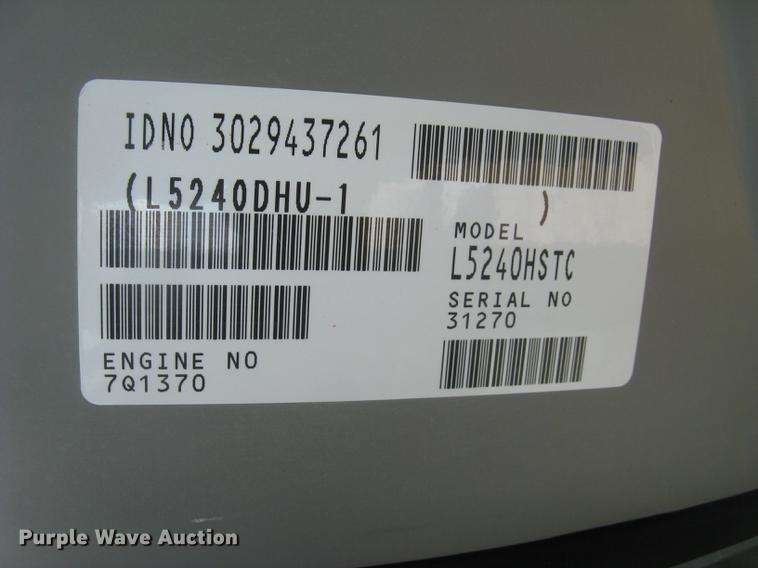 image for item DC2488 Kubota L5240 HST MFWD tractor