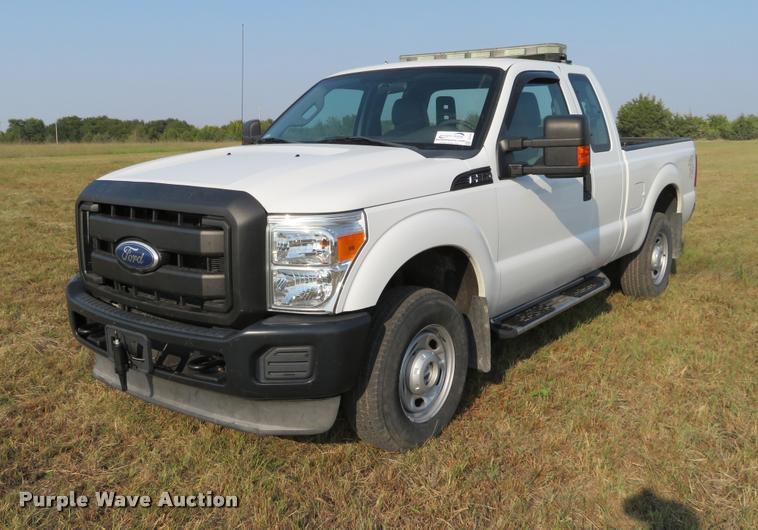 image for item DC2497 2011 Ford F250 Super Duty SuperCab pickup truck