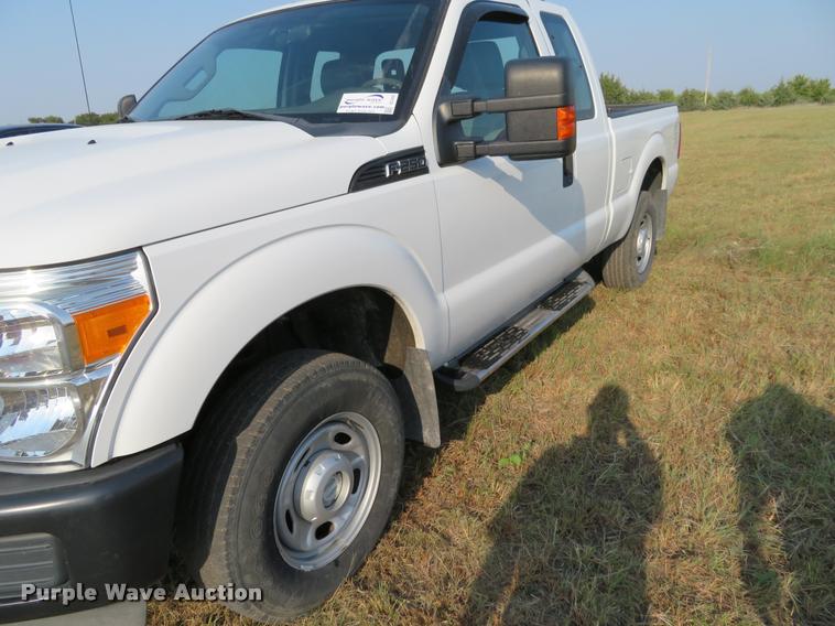 image for item DC2497 2011 Ford F250 Super Duty SuperCab pickup truck