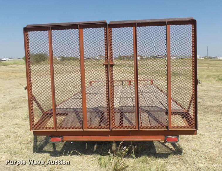 image for item DC3862 1999 Davis utility trailer