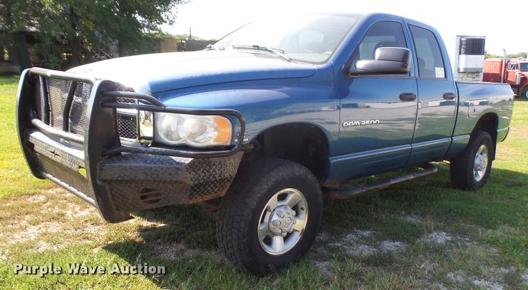 image for item DC5358 2004 Dodge Ram 2500 Quad Cab pickup truck