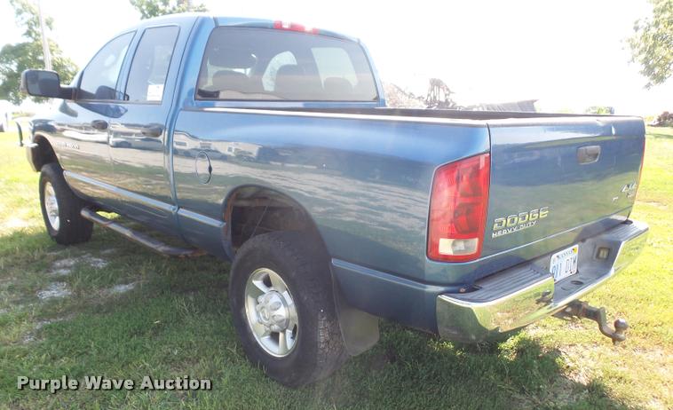 image for item DC5358 2004 Dodge Ram 2500 Quad Cab pickup truck