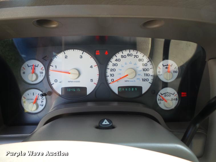 image for item DC5358 2004 Dodge Ram 2500 Quad Cab pickup truck