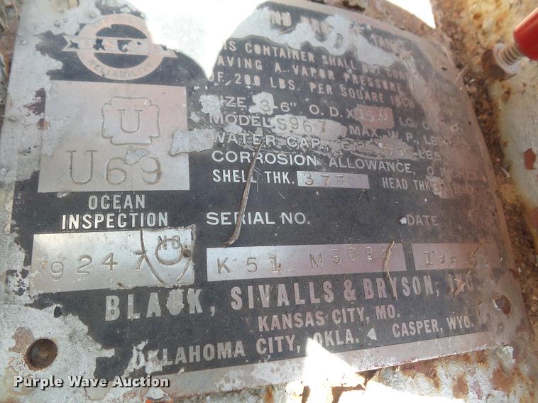 image for item DC5359 Propane tank