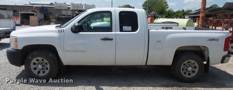 image for item DC5466 2008 Chevrolet Silverado 1500 Ext. Cab pickup truck