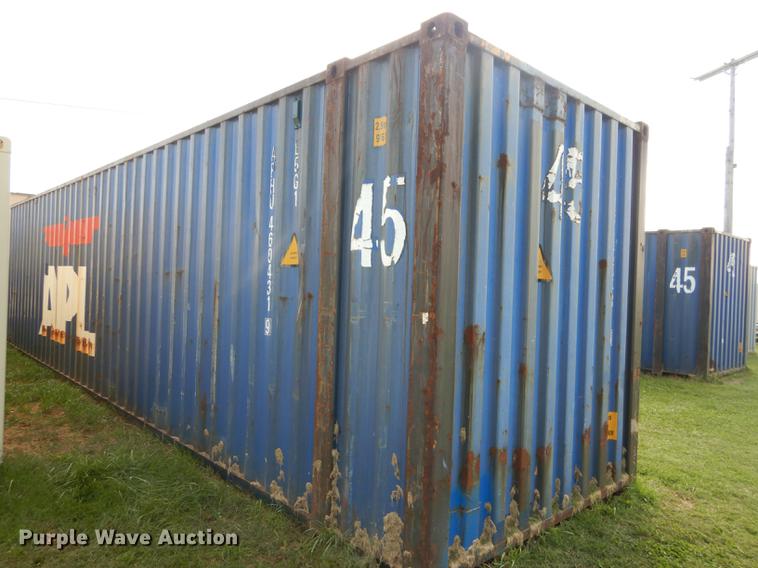 image for item DD0770 2004 APL Conex storage container