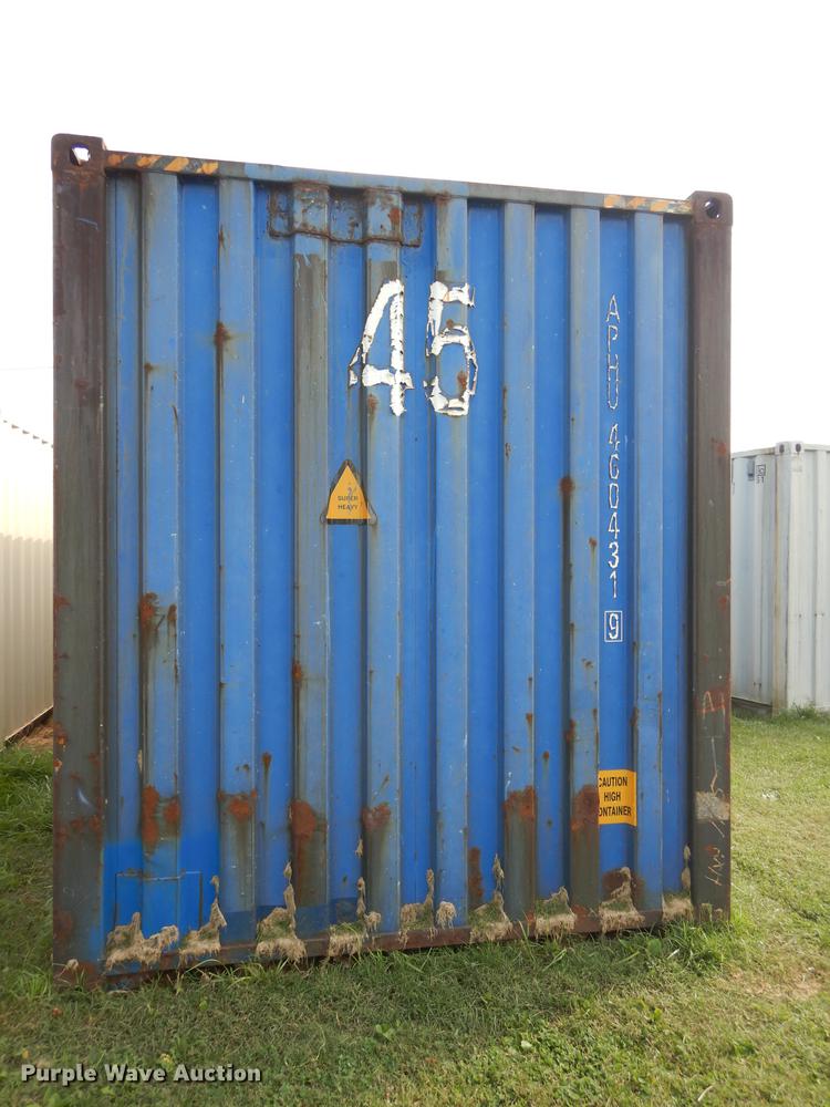 image for item DD0770 2004 APL Conex storage container