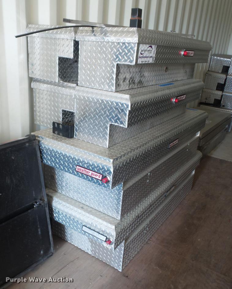 image for item DD2185 (6) Weatherguard aluminum toolboxes