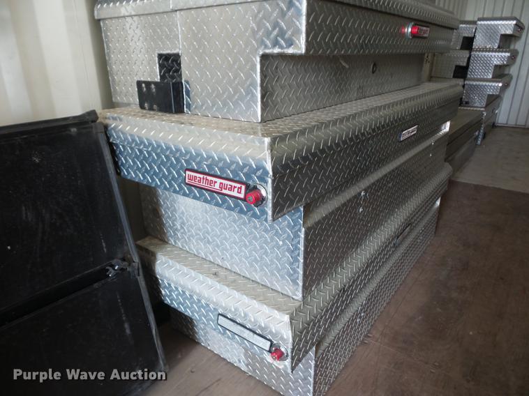 image for item DD2185 (6) Weatherguard aluminum toolboxes