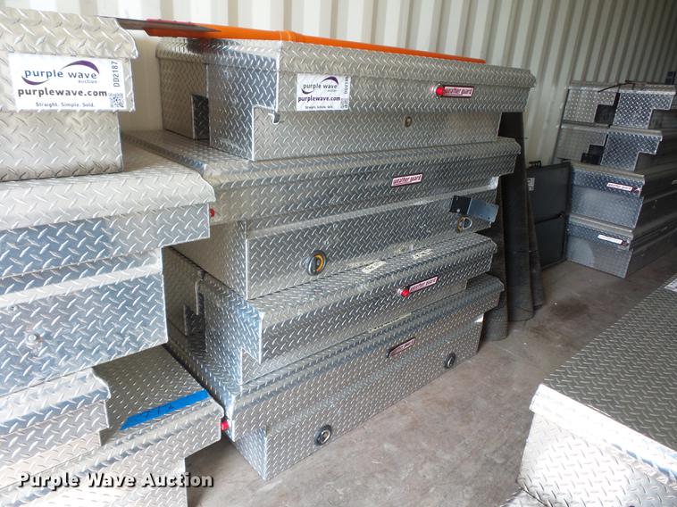 image for item DD2186 (6) Weatherguard aluminum toolboxes