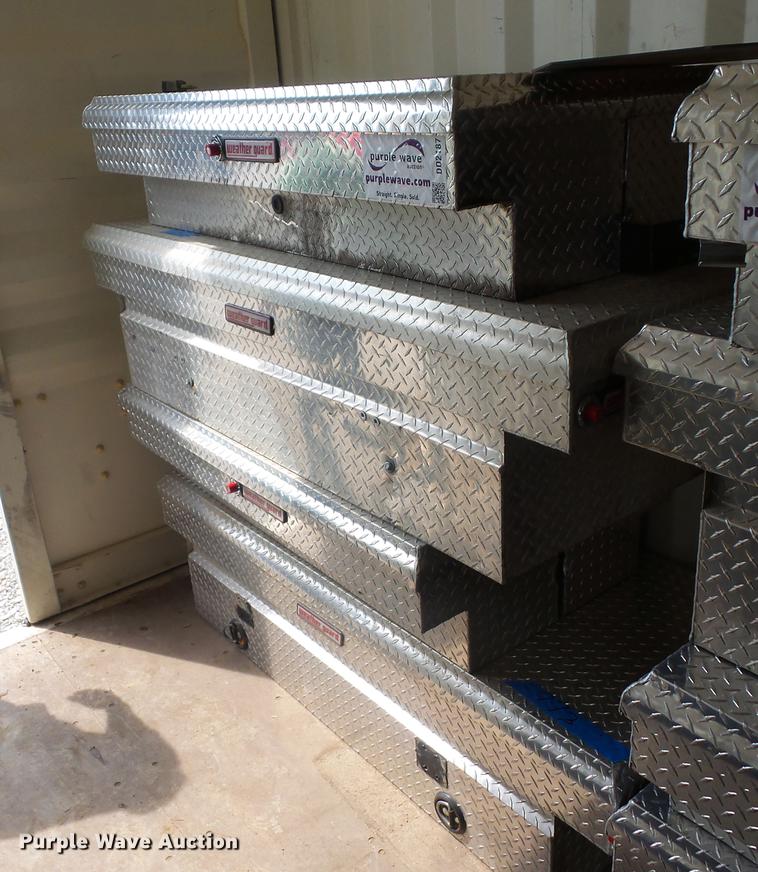 image for item DD2187 (6) Weatherguard aluminum toolboxes