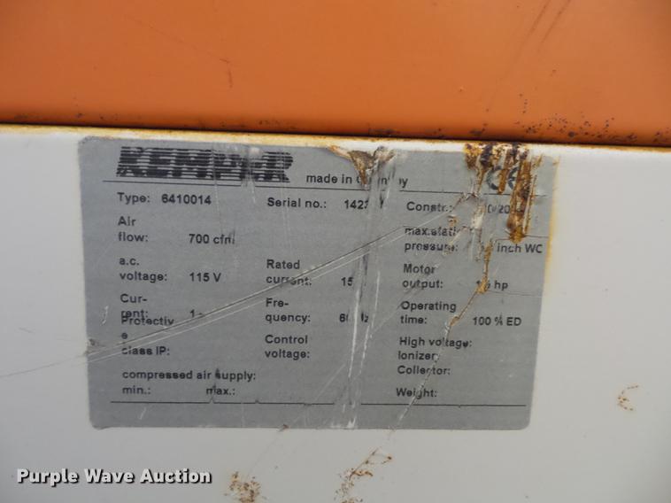 image for item DD2205 Kemper filter master frame extractor
