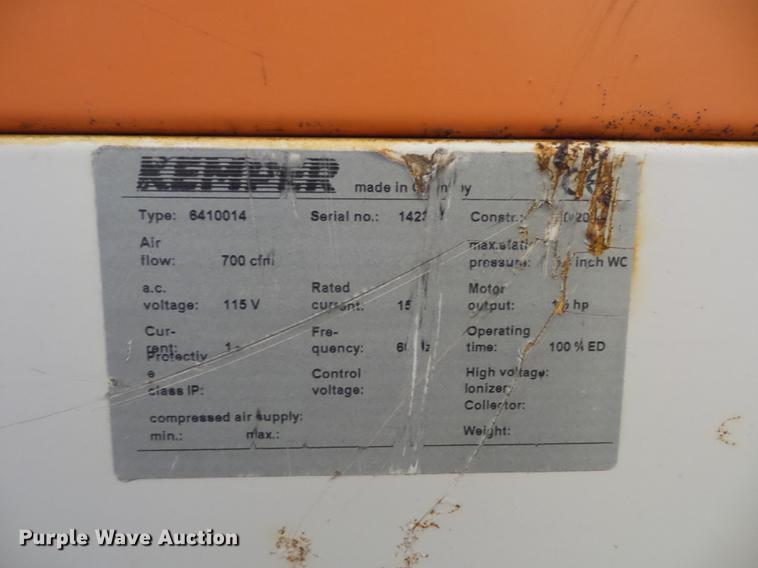 image for item DD2205 Kemper filter master frame extractor