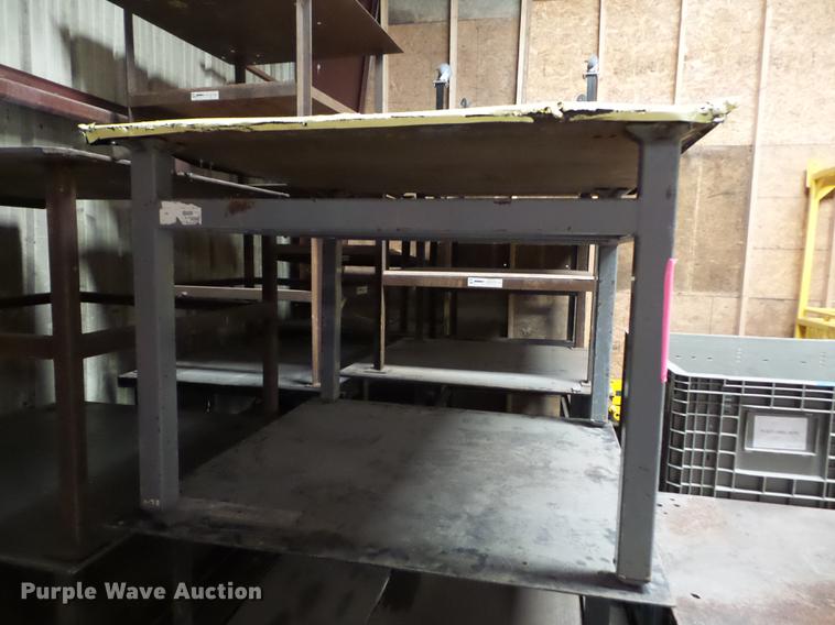 image for item DD2209 (2) steel welding tables