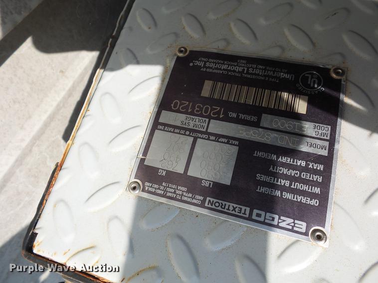 image for item DD2211 Ez-go 875DE utility vehicle