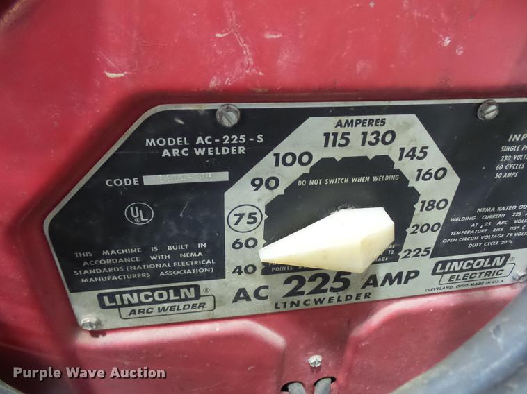 image for item DD2212 Lincoln AC arc welder