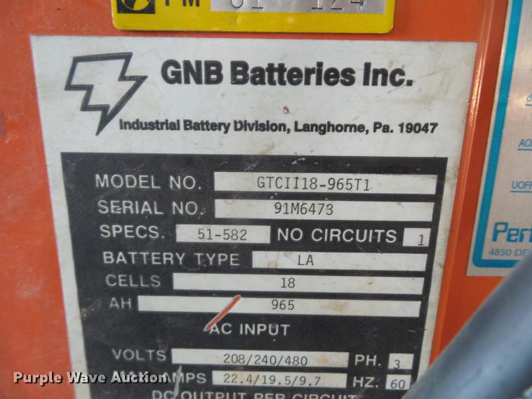 image for item DD2216 (2) 36V battery chargers