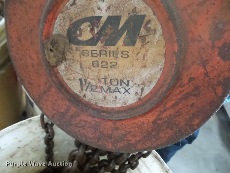 image for item DD2219 (4) chain hoists