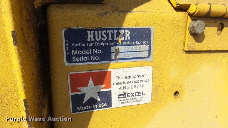 image for item DE9729 Hustler 4600 lawn mower