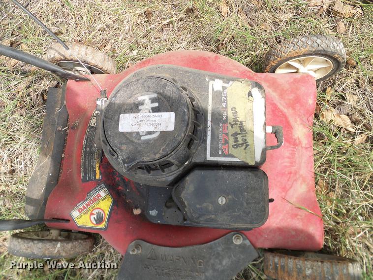 image for item DG9997 (7) push mowers