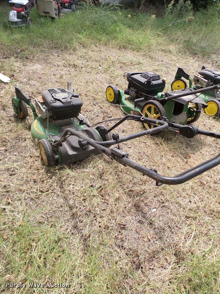 image for item DG9998 (5) John Deere push mowers