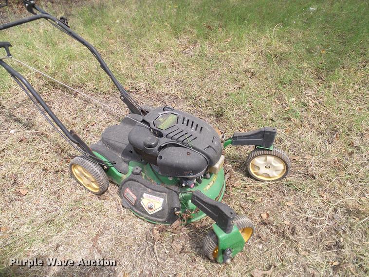 image for item DG9998 (5) John Deere push mowers