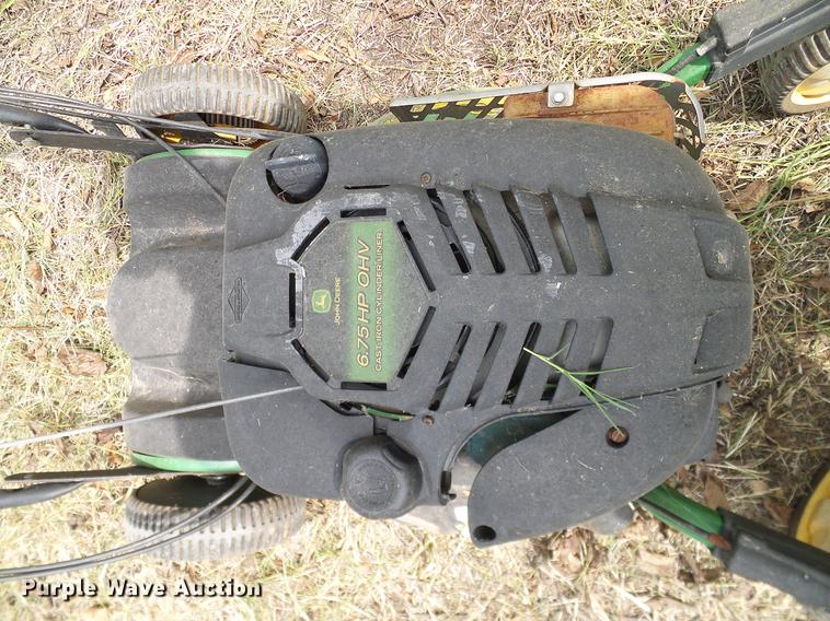 image for item DG9998 (5) John Deere push mowers