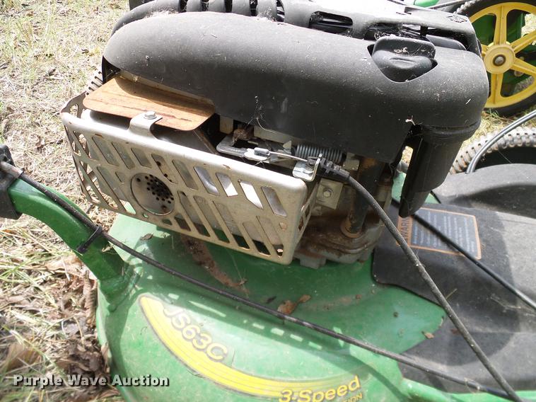 image for item DG9998 (5) John Deere push mowers
