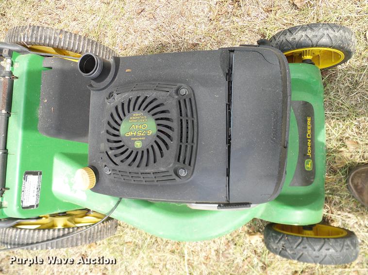 image for item DG9998 (5) John Deere push mowers