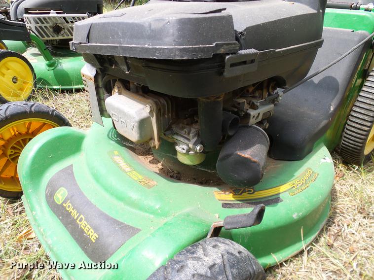 image for item DG9998 (5) John Deere push mowers
